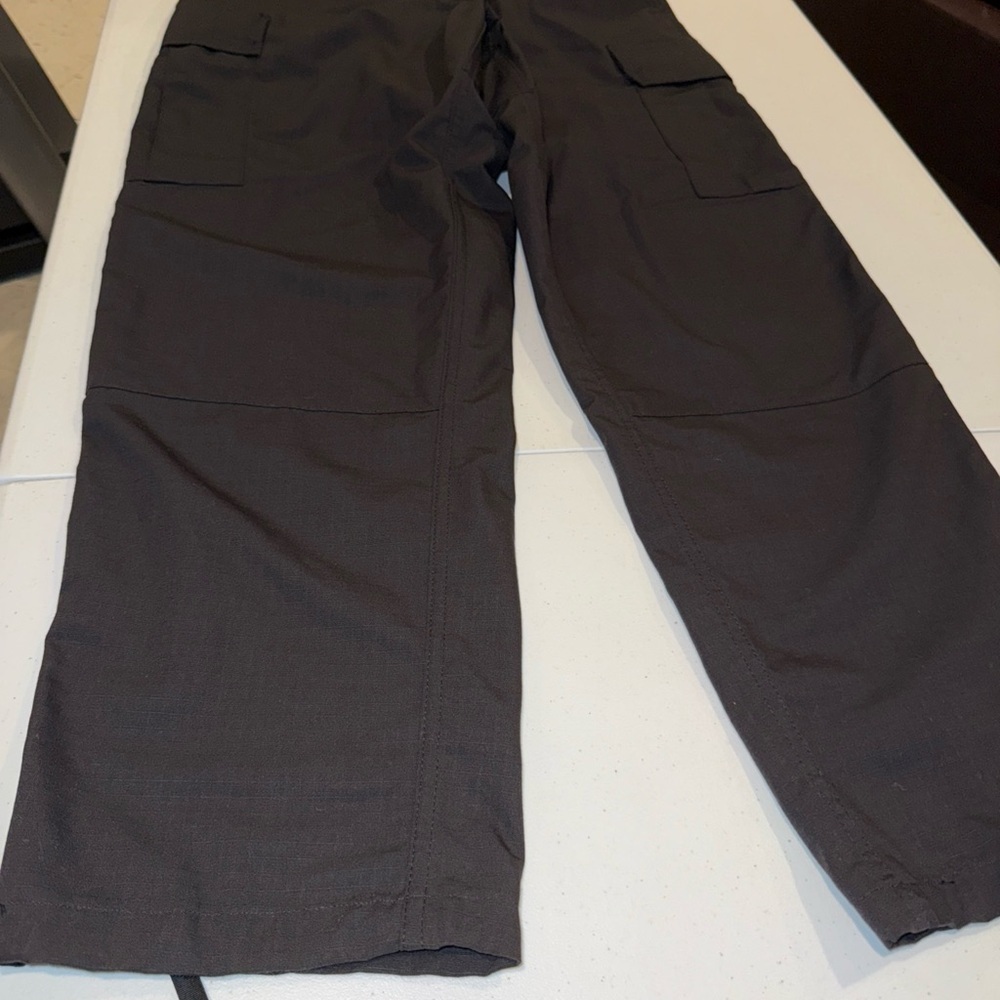 Tru-Spec Tactical BDU Cargo Operator Pants Black Mens Size Medium Regular